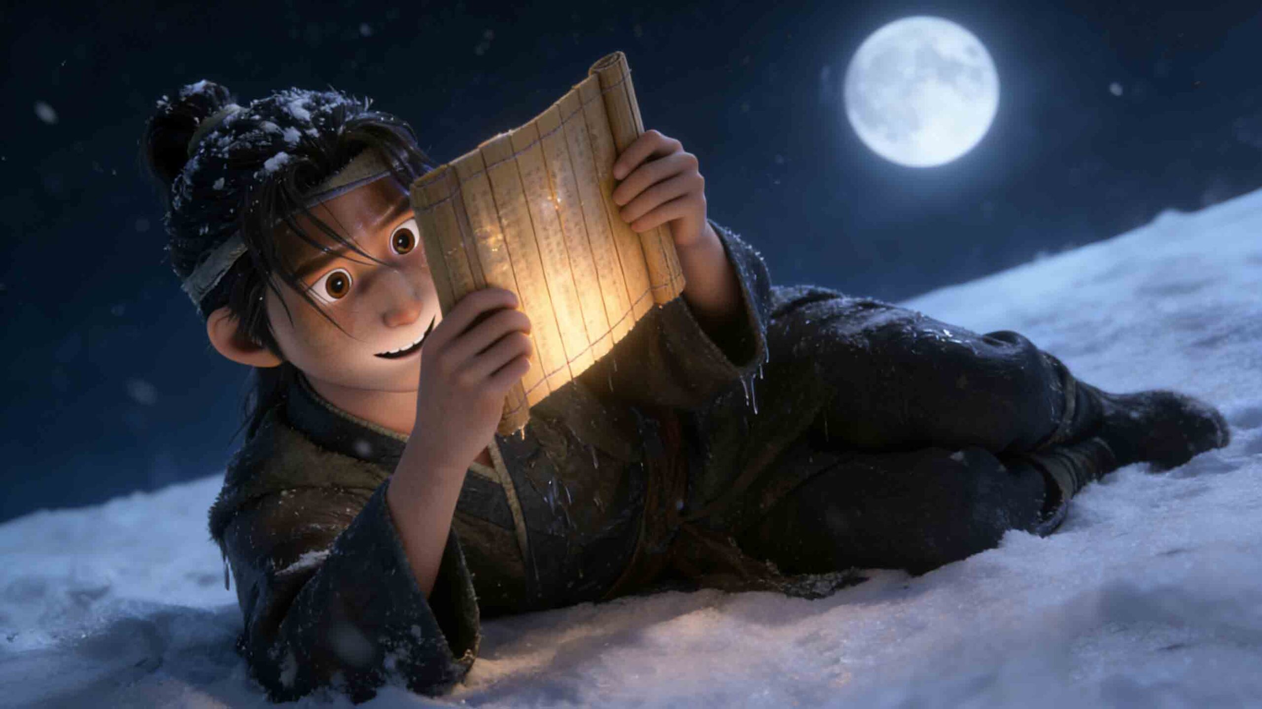 Sun Kang Reads by Snowlight - Chinese Mengxue Idiom Story Illustration
