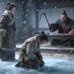 Min Sun’s Thin Coat - Chinese Mengxue Idiom Story Illustration