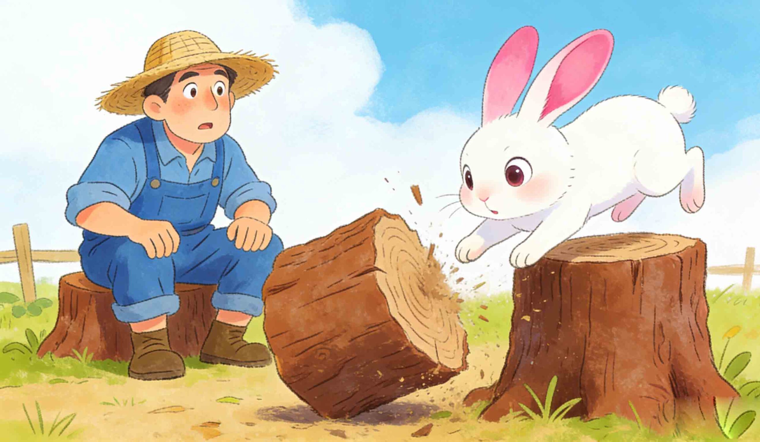 simple chinese idioms for kids - shou zhu dai tu story