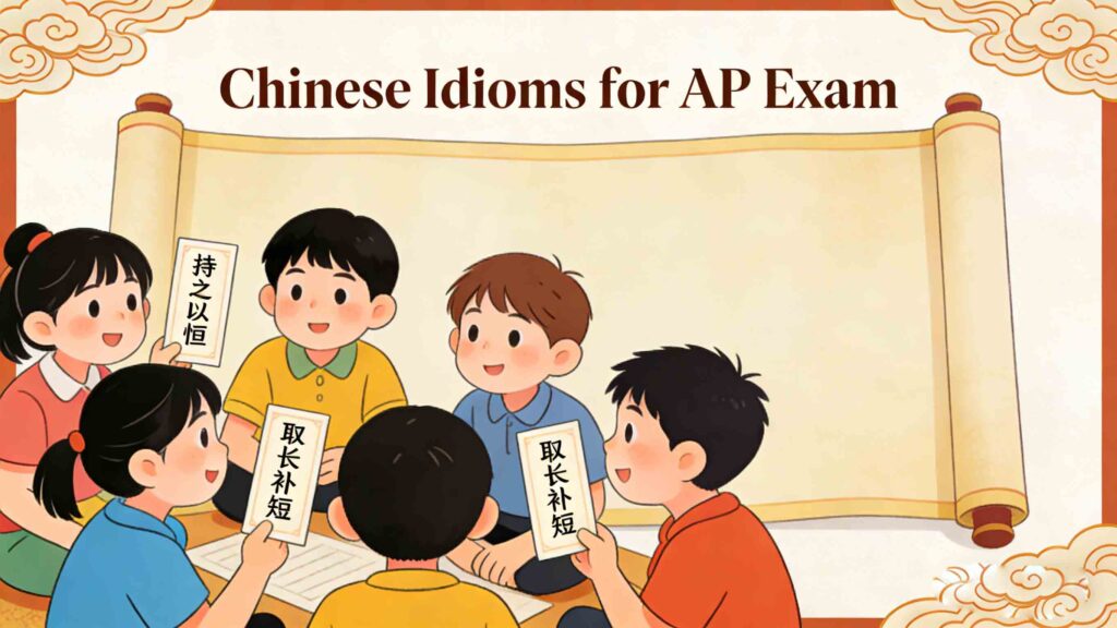 Chinese Idioms for AP Exam: Master Chengyu for Higher Scores 1 Chinese idioms for AP exam – essential chengyu for test success
