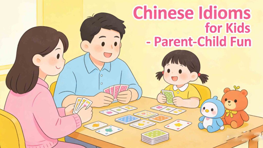 Chinese Idiom Games for Kids: 3 Parent-Child Activities 1 chinese idiom games for kids parent-child activity
