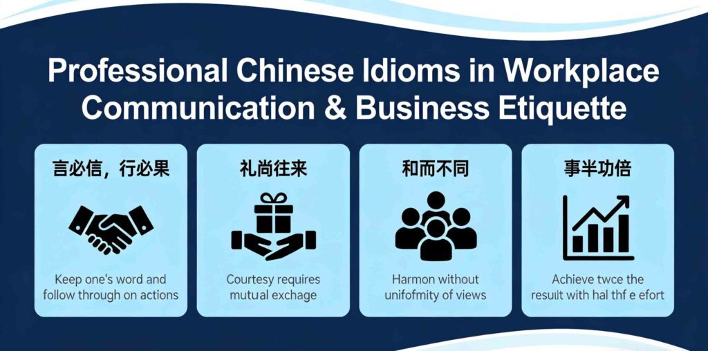 Professional Chinese Idioms: Elevate Your Business & Workplace Communication 1 Professional Chinese idioms in workplace communication, business etiquette