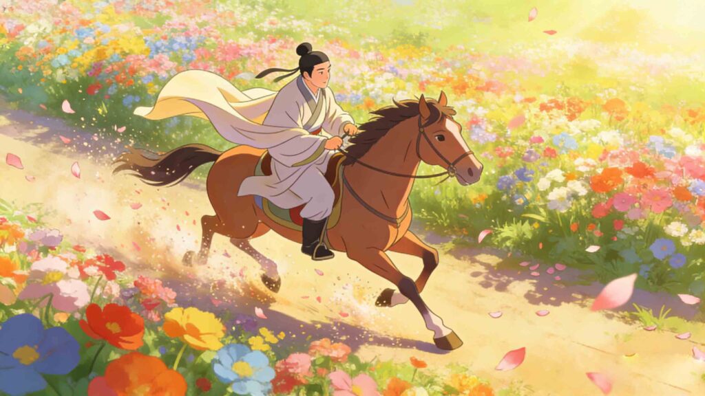 Chinese Idioms in English: A Guide to Understanding & Using Chengyu 2 Chinese idioms in English illustrated story of Zou Ma Guan Hua
