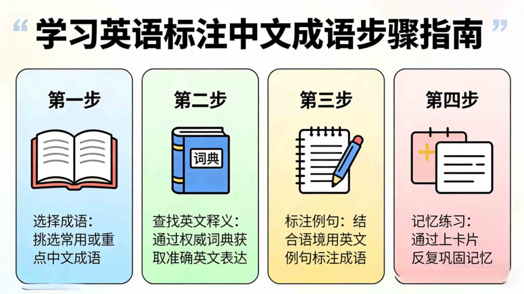 Chinese Idioms in English: A Guide to Understanding & Using Chengyu 3 How to learn Chinese idioms in English effectively tips