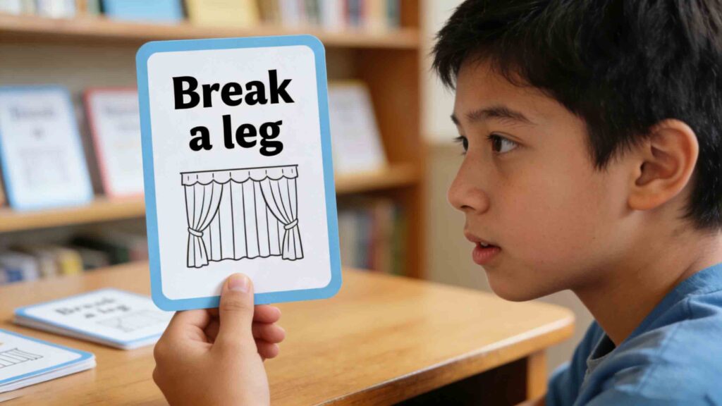How Many Chinese Idioms Are There? (A Complete Guide) 3 Learning Chinese idioms after knowing how many Chinese idioms are there - student using idiom flashcards