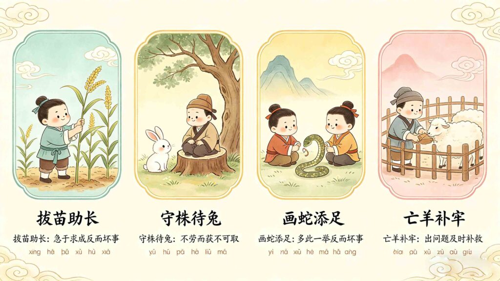 15 Chinese Chengyu Stories: Clear Meanings for Beginners 2 chinese chengyu stories for beginners with simple tales