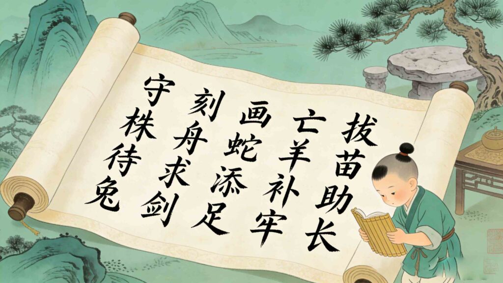 Chinese Idioms with Stories: Learn Chengyu Through Fun Tales 1 Chinese idioms with stories - classic chengyu collection for Mandarin learners
