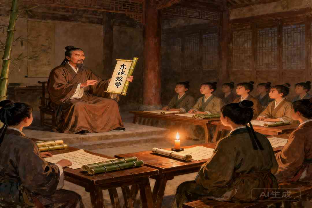 dong shi xiao pin idiom concepts