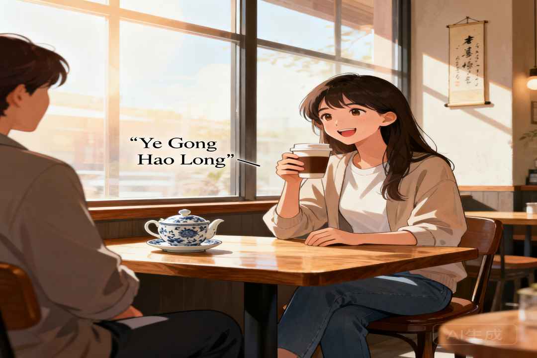 ye gong hao long idiom effectively