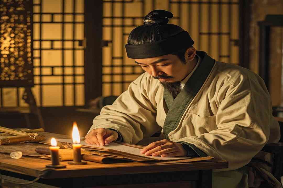 cheng men li xue idiom traditional study scene