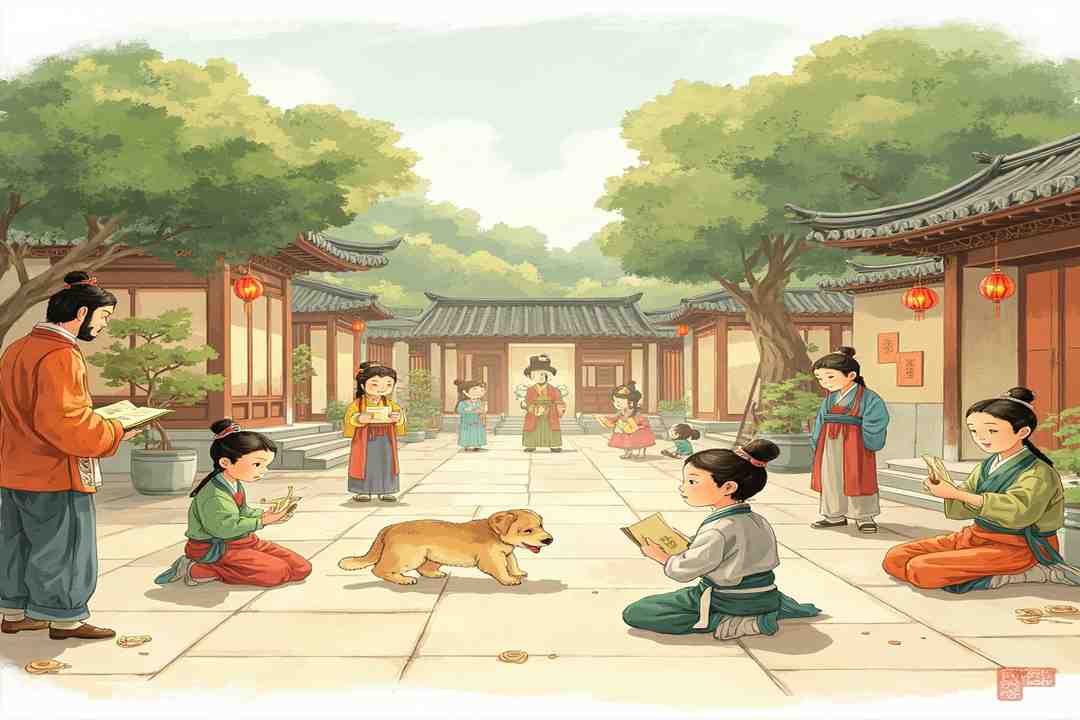 chinese idiom stories for kids bundle origin story scene