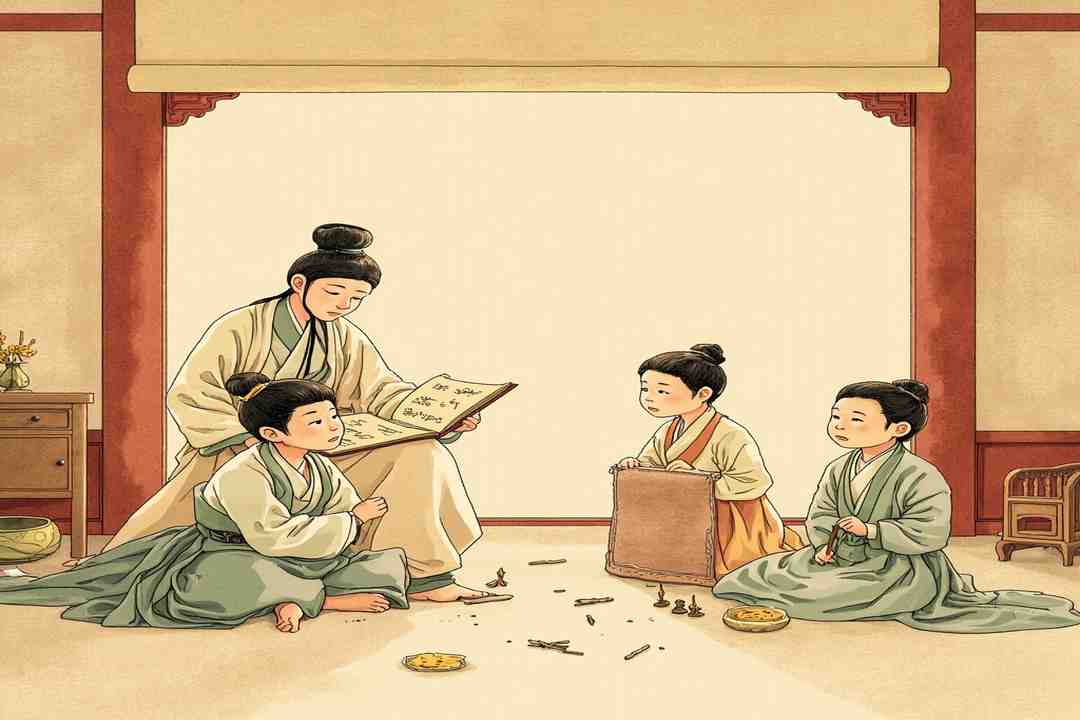chinese idiom stories for kids book origin story scene