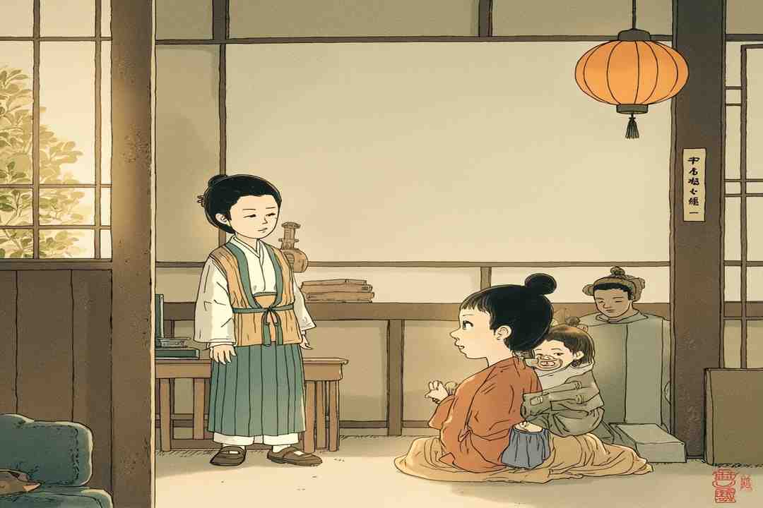 chinese idiom stories book origin story scene