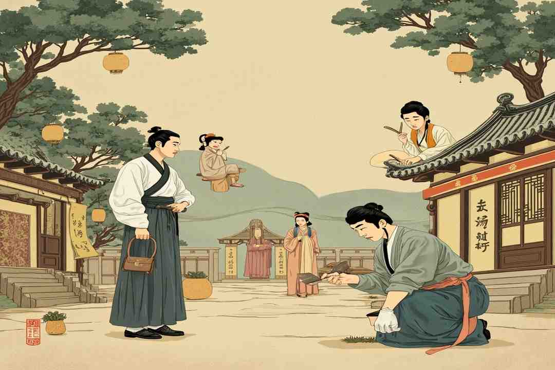 yi si bu gou idiom origin story scene