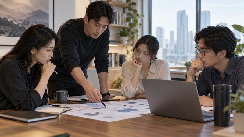 Ji Ren You Tian Meaning: Story, Pinyin, and Modern Examples 4 Modern team checks evidence and probability before reacting to a risk