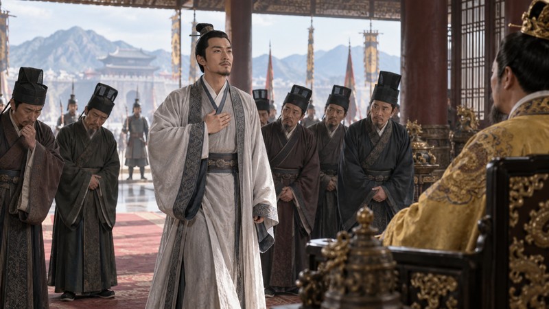 Mao Sui Zi Jian Meaning: Story, Pinyin, and Modern Examples 2 Confident scholar steps forward to volunteer before the ruler