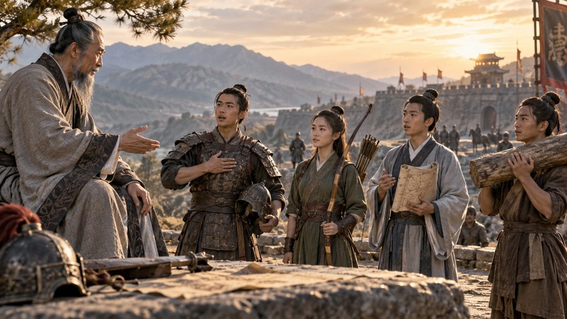 Mao Sui Zi Jian Meaning: Story, Pinyin, and Modern Examples 3 Teacher helps students present their own qualifications for a role