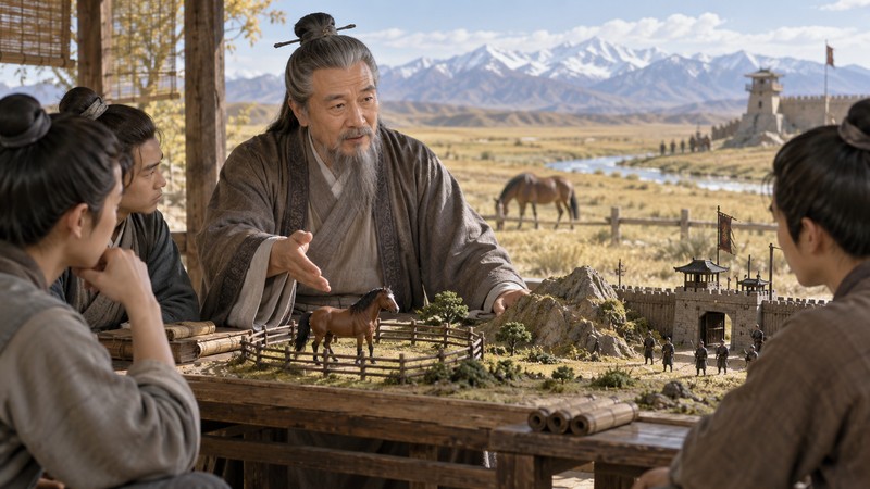 Sai Weng Shi Ma Meaning: Common Mistakes and Story Context 4 Teacher explains changing fortune with a frontier horse model