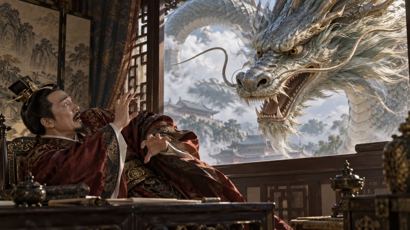 Ye Gong Hao Long Meaning: Story, Pinyin, and Learner Mistakes 3 Real dragon appears and frightens the supposed dragon admirer